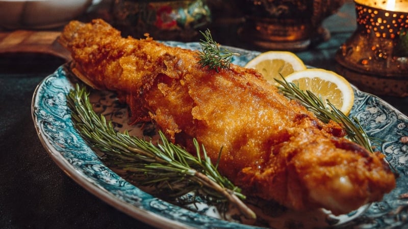 meo-ran-ca-vang-ruom,-gion-tan,-ngot-thit,-khong-dinh-chao,-khong-ban-dau