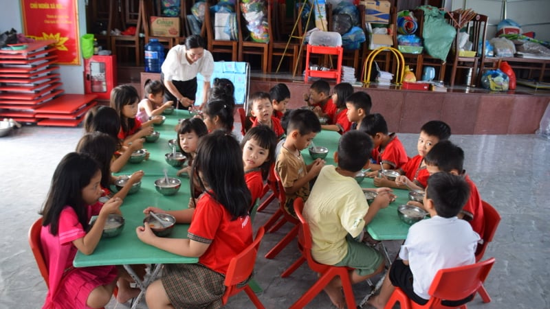 lop-hoc-“da-chien”-trong-nha-van-hoa-thon-sau-bao-so-13-o-gia-lai