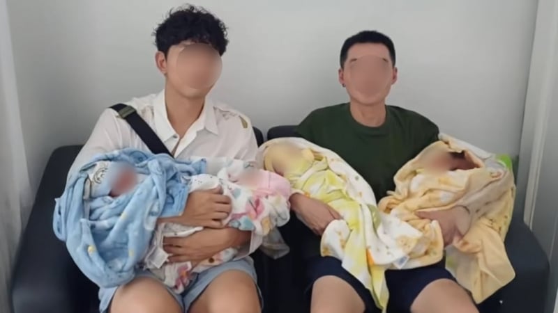 cap-doi-dong-tinh-nho-mang-thai-ho-sinh-4-be,-gay-tranh-cai-du-doi