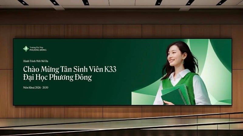 truong-dai-hoc-phuong-dong-cong-bo-he-thong-nhan-dien-thuong-hieu-moi:-“vien-ngoc-tri-thuc”