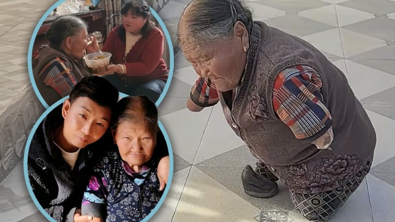 khong-tay-chan-tu-khi-sinh-ra,-nguoi-me-van-mot-minh-nuoi-3-con-khon-lon