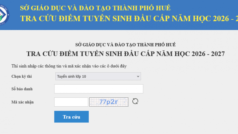 tra-cuu-diem-thi-vao-lop-10-hue-2026-theo-cach-nay-khi-nghen-mang