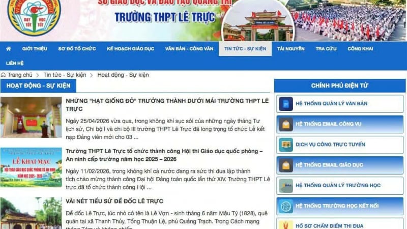 to-cao-vi-pham-thi-tot-nghiep-thpt-o-quang-tri:-
bat-ngo-ve-truong-thpt-le-truc